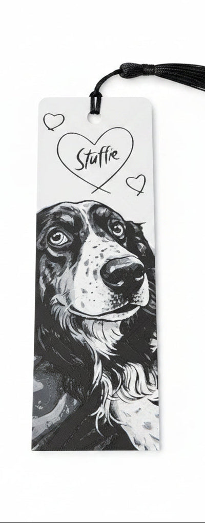 Custom pet bookmark