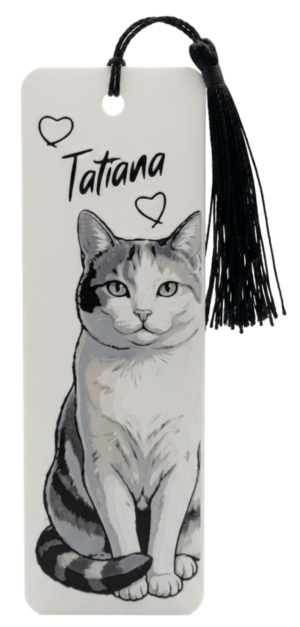 Custom pet bookmark