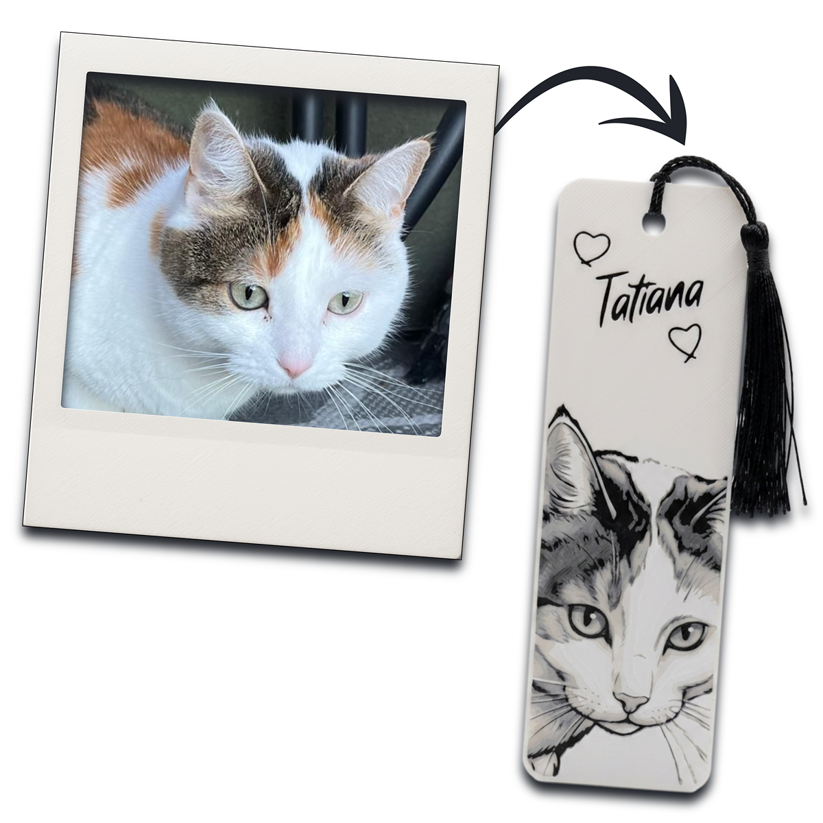 Custom Sculpted Cat Keepsake