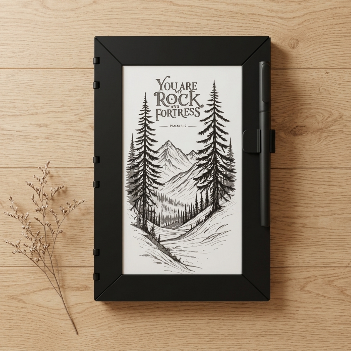Premium Refillable Journal | Textured Art Cover | Functional Desk Decor Gift