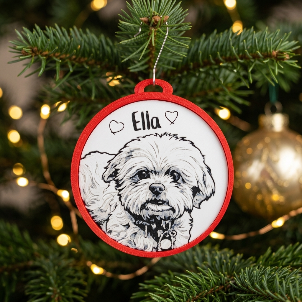 Custom Christmas Ornament Keepsake