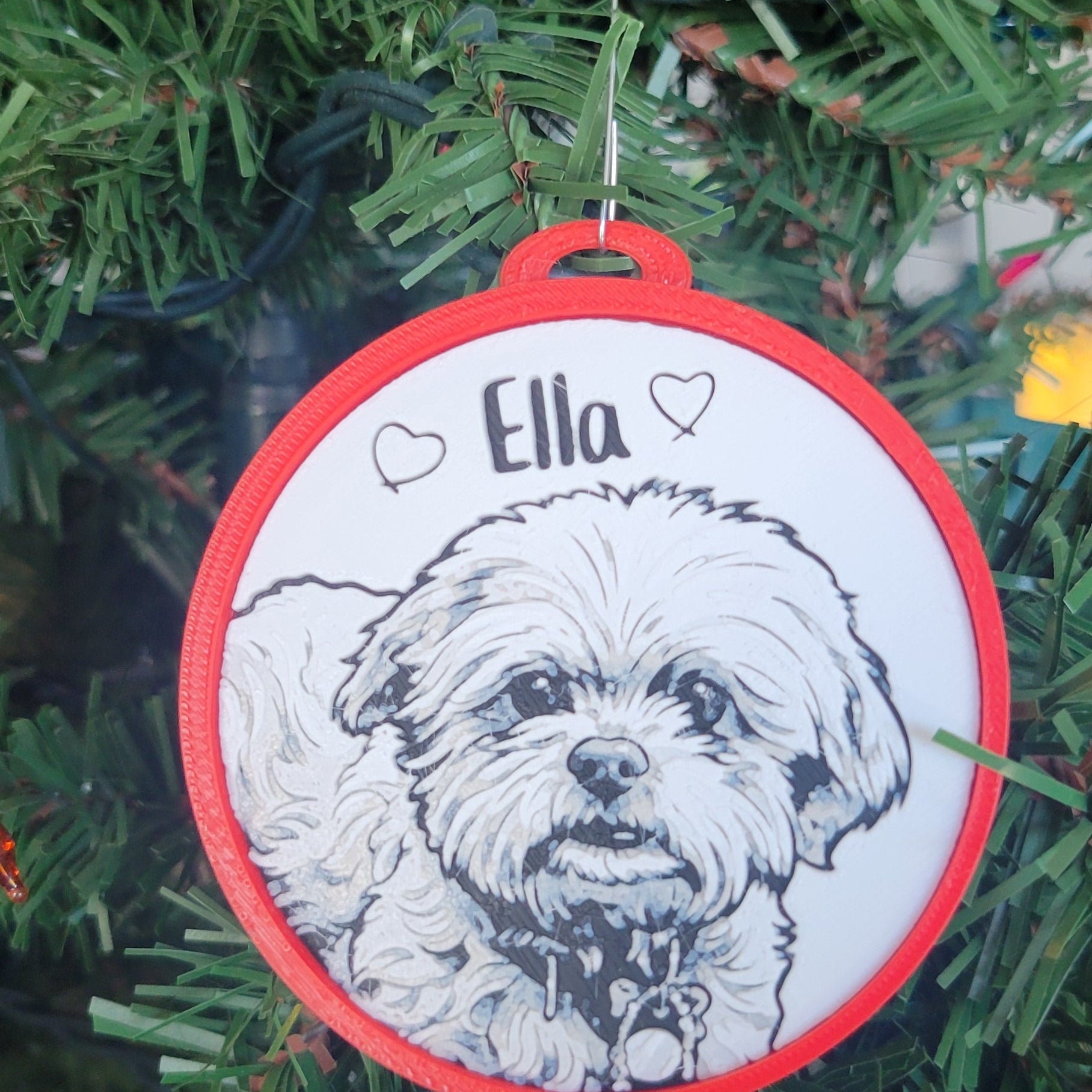 Custom Christmas Ornament Keepsake