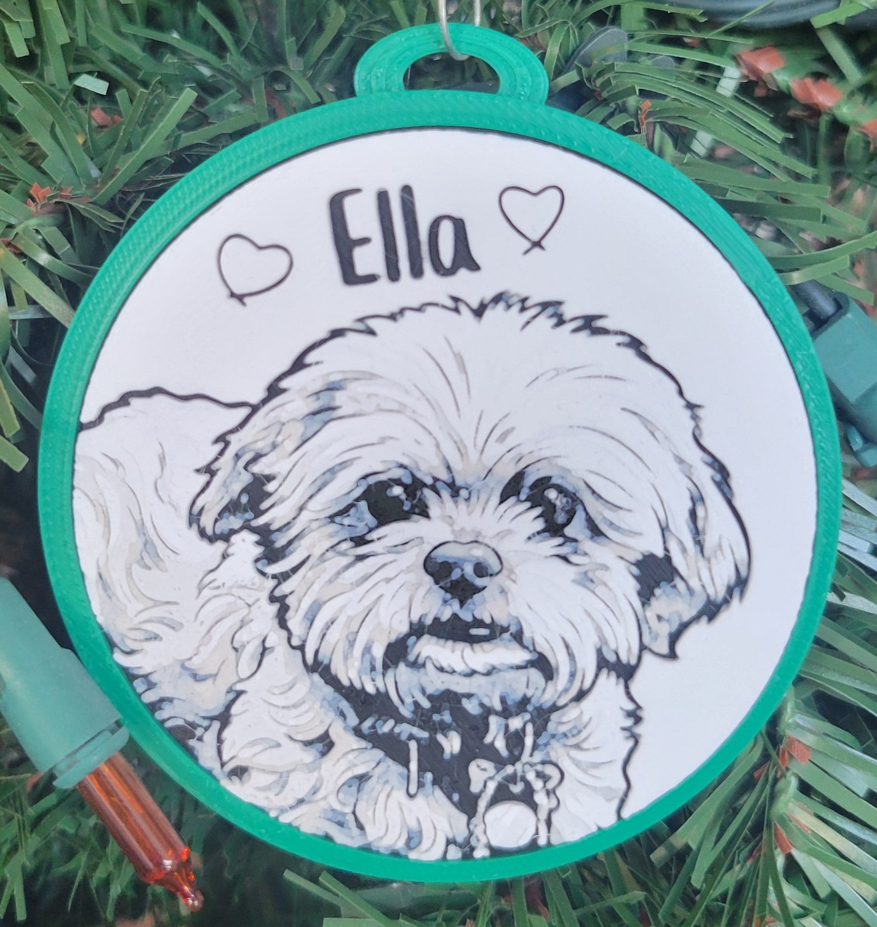 Custom Christmas Ornament Keepsake
